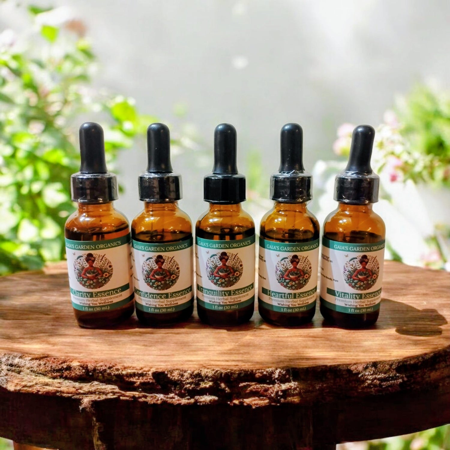 Nature's Medicine crafted into subtle body healing power - flower essences - Gaia's Garden