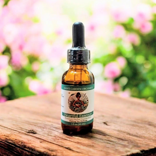 Heartful Essence organic rose flower essence for self-compassion and emotional opening